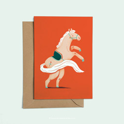 Horse card