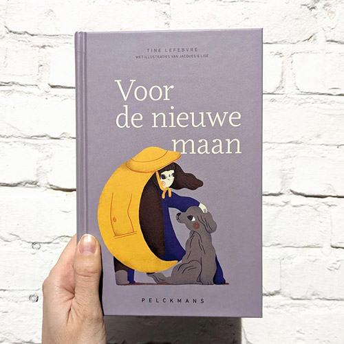 We had the lovely opportunity to design the illustrations for the wonderful and original debut by Tine Lefebvre, titled 'Voor de nieuwe maan' (Before the new moon), published by Pelckmans. Out now in Flemish bookstores!